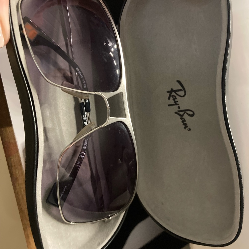 Original ray bans with the case.